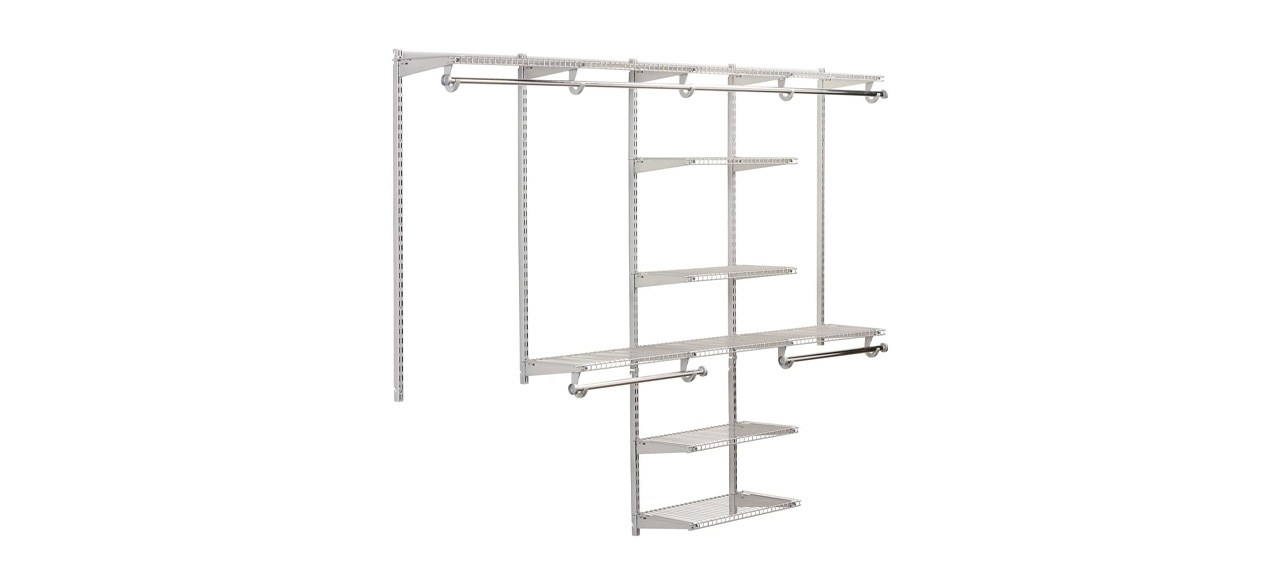 Rubbermaid Configurations Deluxe Closet Kit on white background