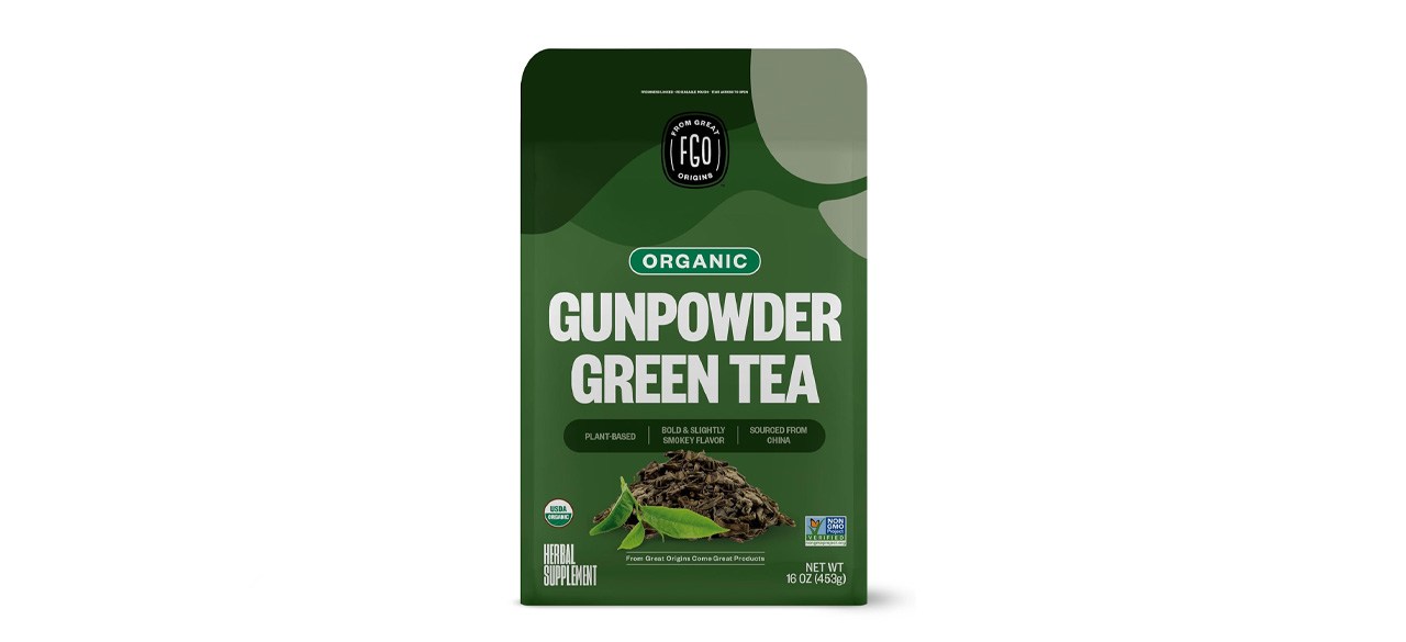 FGO Organic Gunpowder Green Loose Leaf Tea