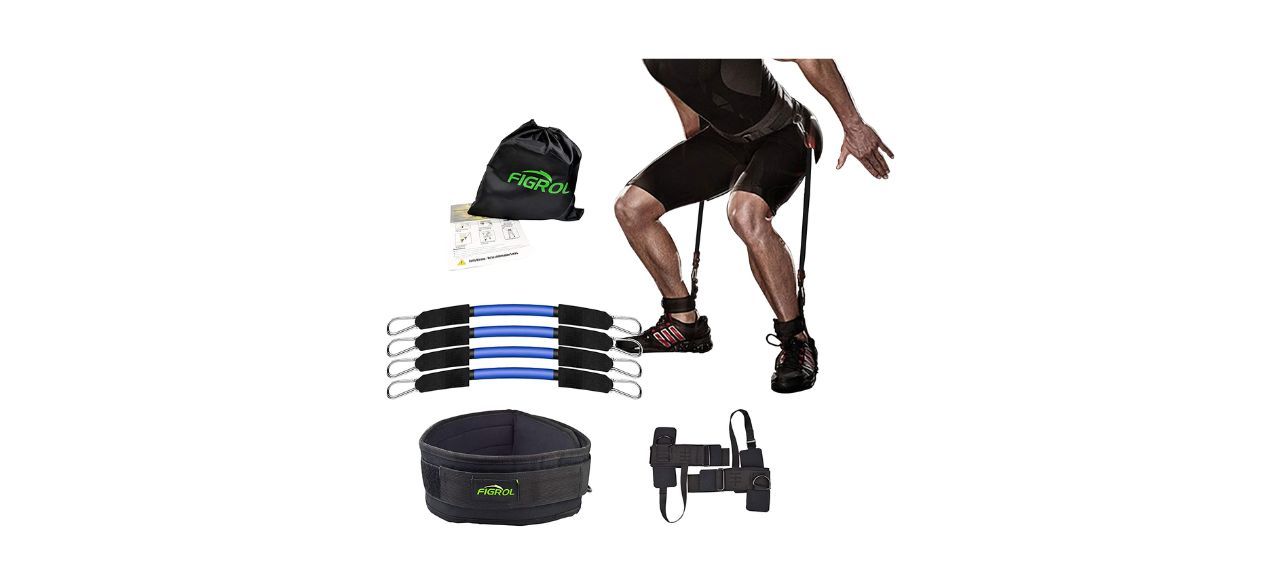 FIGROL’s Vertical Bounce Trainer Leg Resistance Bands