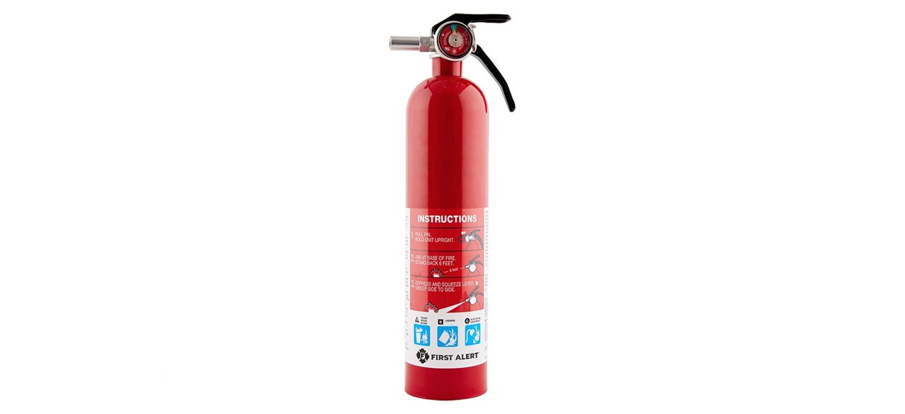 First Alert Home Fire Extinguisher Rated 1 A 10 B C