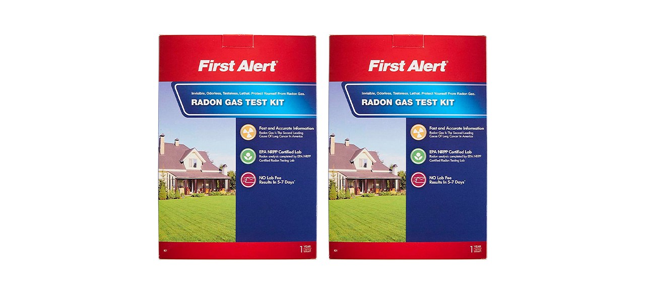 Best First Alert Radon Gas Test Kit Two-Pack