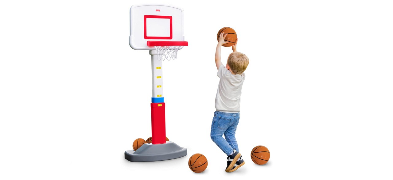 Fisher-Price Grow-to-Pro Basketball Hoop