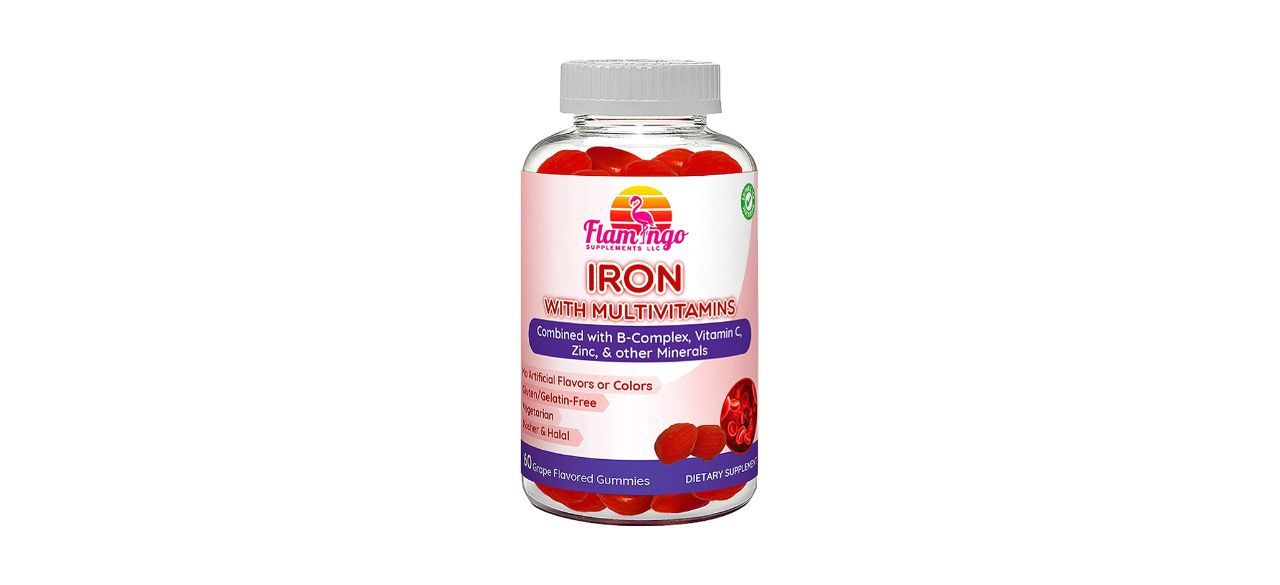 Best Flamingo Supplements Iron Gummies with Multivitamins