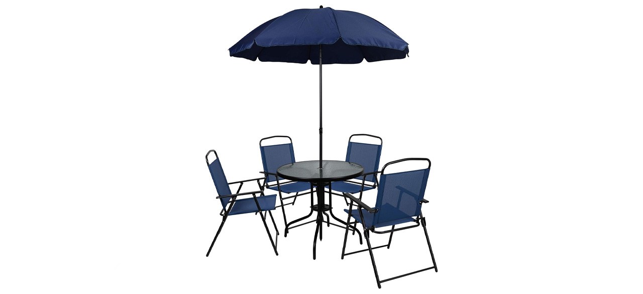 best Flash Furniture Nantucket 6 Piece Patio Garden Table Set