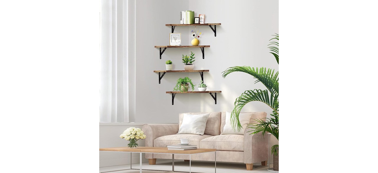 Eachpai Corner Floating Shelves