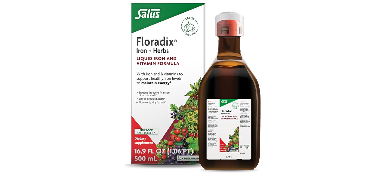 Floradix Iron + Herbs, Energy Support, Liquid Extract