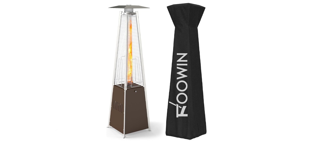 FOOWIN 48,000 BTU Propane Standing Patio Heater