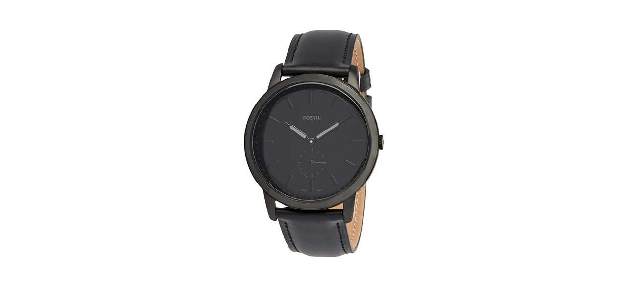 Best Fossil Men's Minimalist Stainless Steel Slim Casual Watch