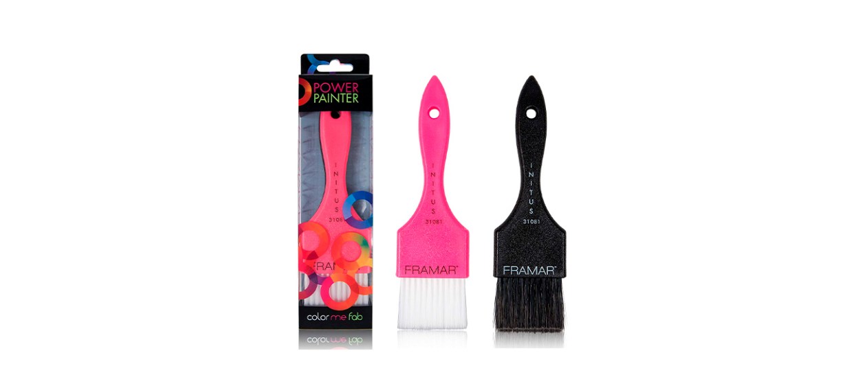 Best Framar Power Painter Hair Color Brush, Set of 2