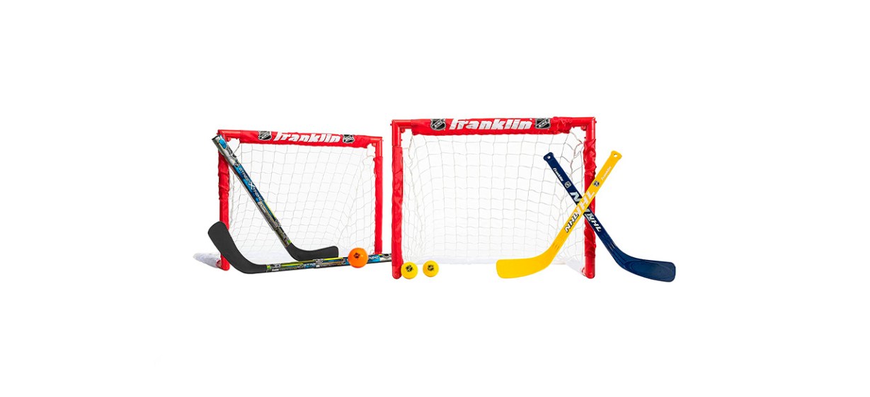 Best Franklin Sports NHL Kids Folding Hockey Goal Set Best Franklin Sports NHL Kids Folding Hockey Goal Set