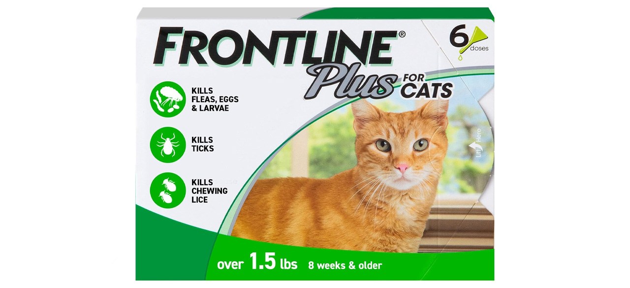 Frontline Plus preventivo contra pulgas e carrapatos para gatos