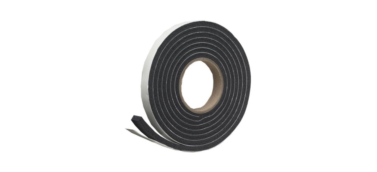 a black weatherstrip