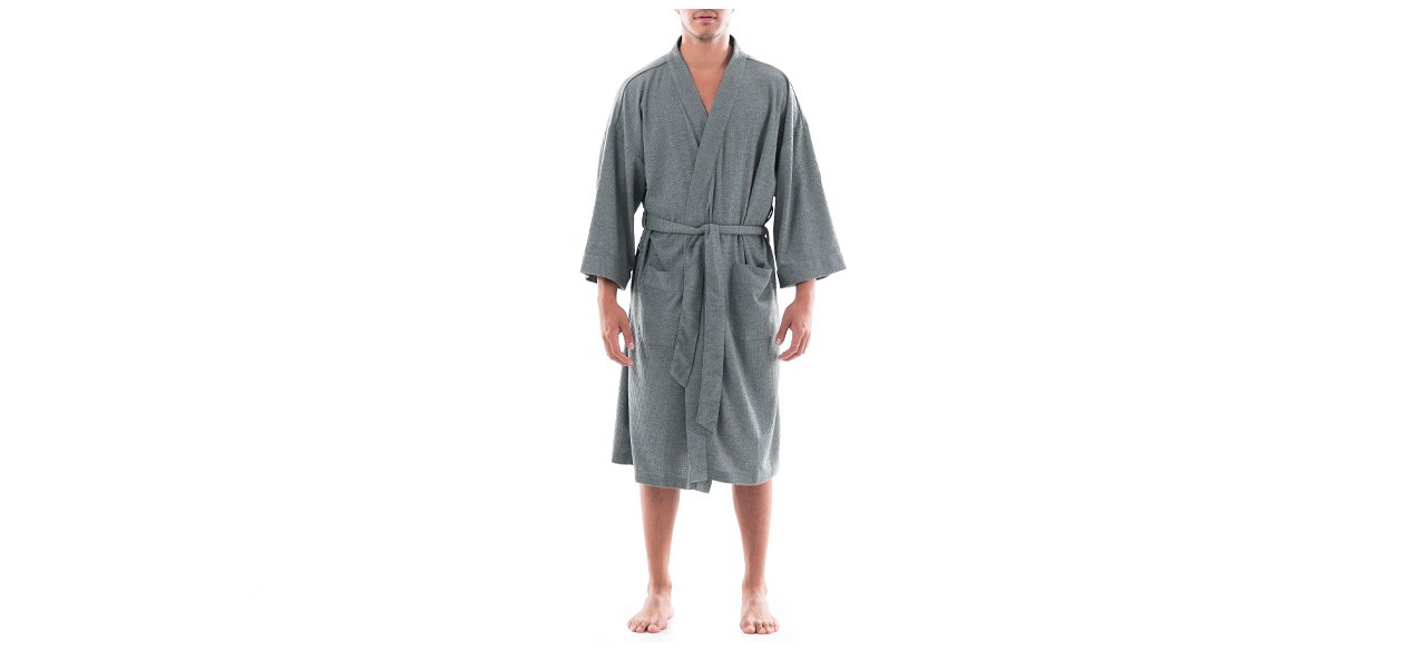 Fruit of the Loom Waffle Kimono Robe