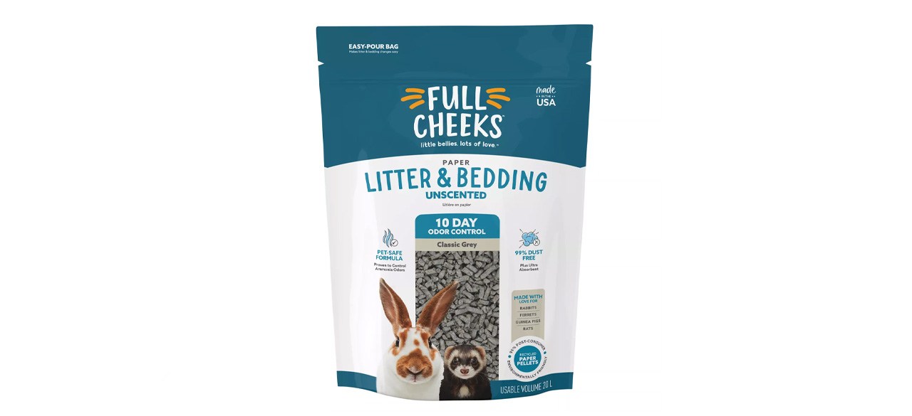 Full Cheeks Odor Control Small Pet Paper Litter Bedding