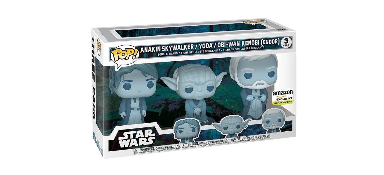 Best Funko Pop Star Wars Across The Galaxy Force Ghost Three-Pack