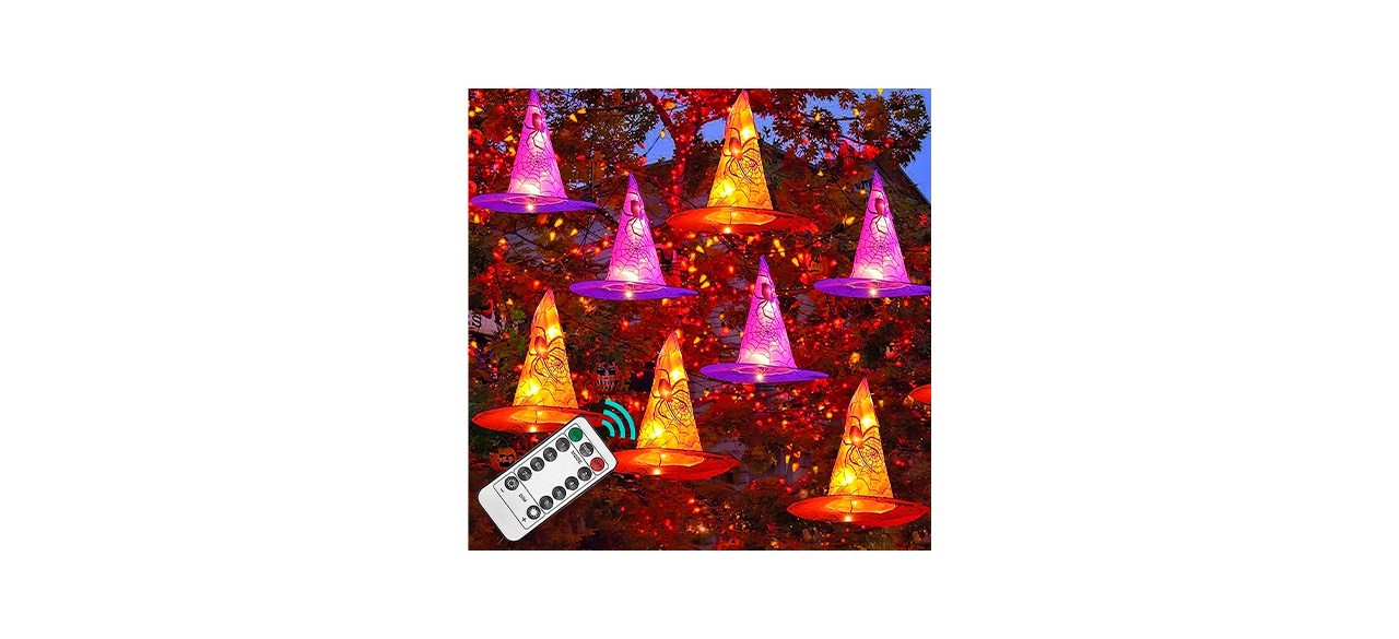 Best Funpeny Hanging Witch Hat String Lights