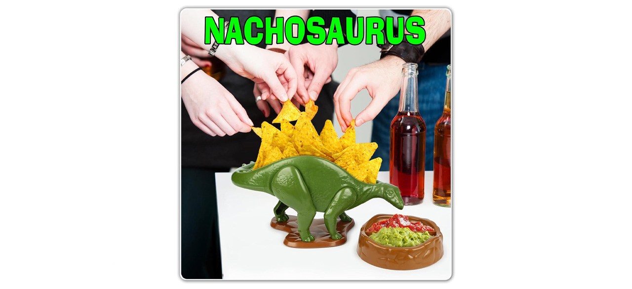 Funwares NACHOsaurus Dip and Snack Dish Set