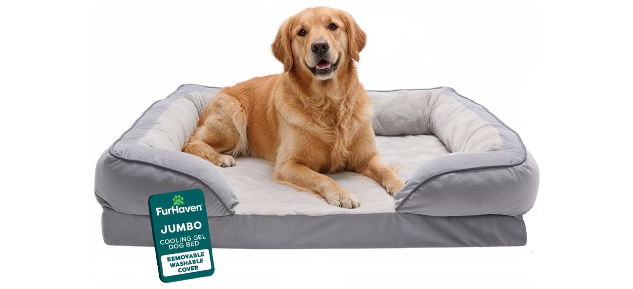 FurHaven Cooling Gel Dog Bed