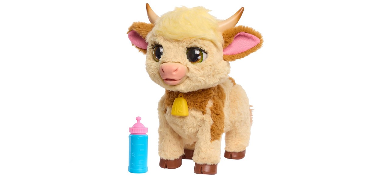 FurReal Maggie The Feed & Follow Cow