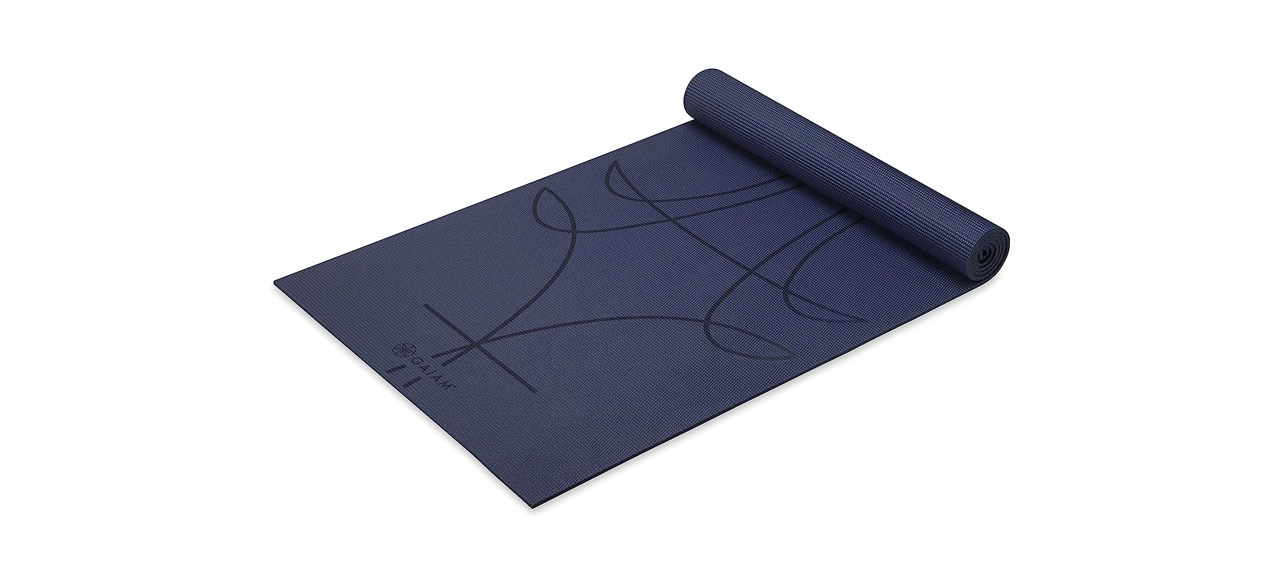 Got a new Gaiam mat and was super excited but it turned out so