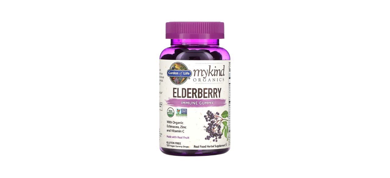 Garden of Life MyKind Organics Elderberry Immune Gummy