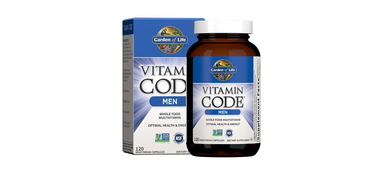 Garden of Life Vitamin Code Whole Food Multivitamin for Men