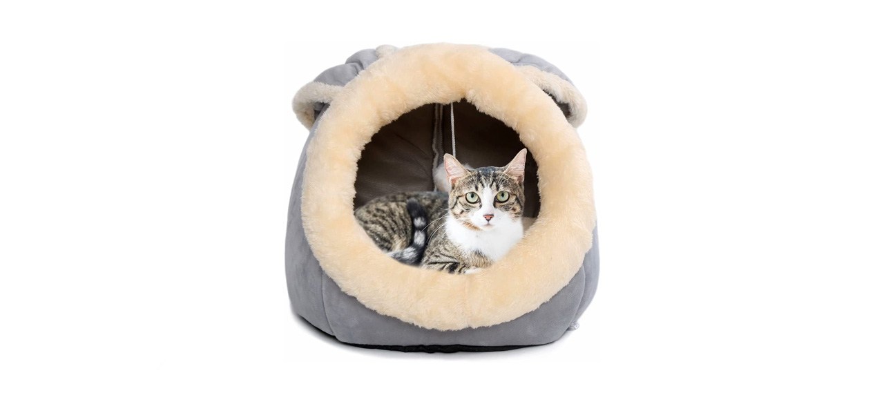 best Garlifden Rabbit-Shaped Cat Bed for Indoor Cats