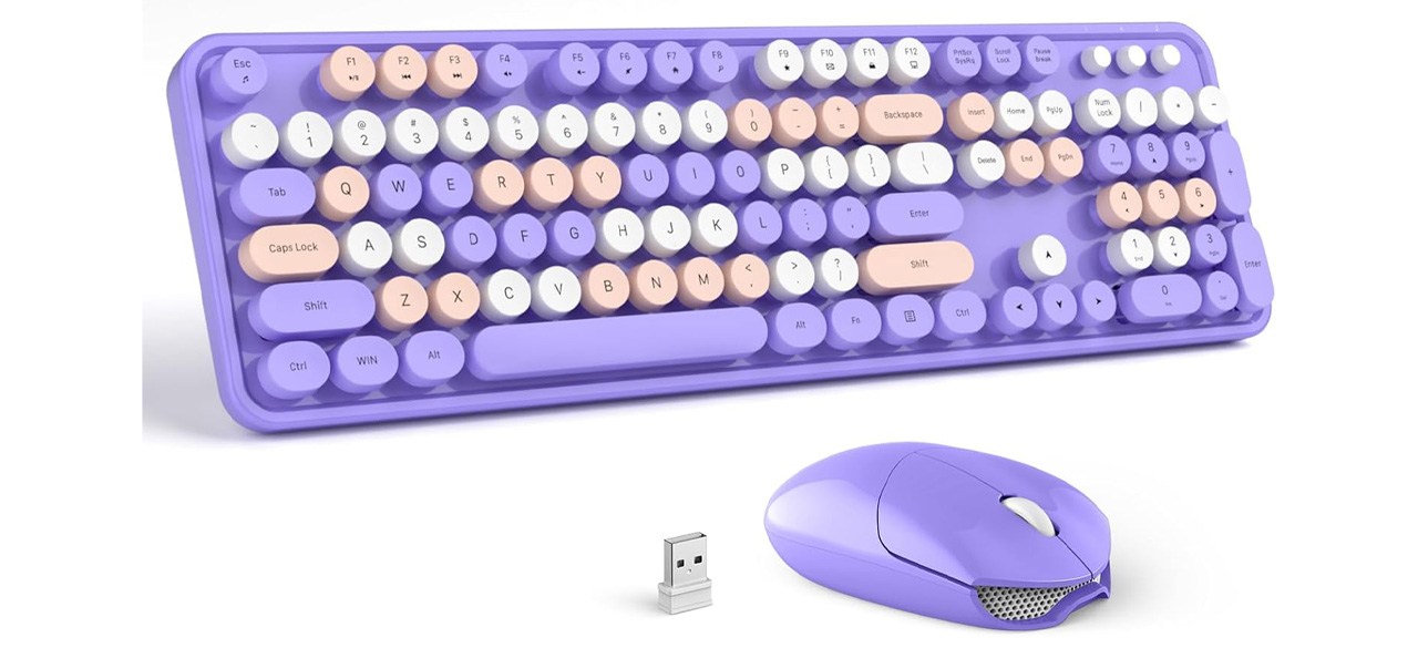 GEEZER Wireless Keyboard Mouse Combo