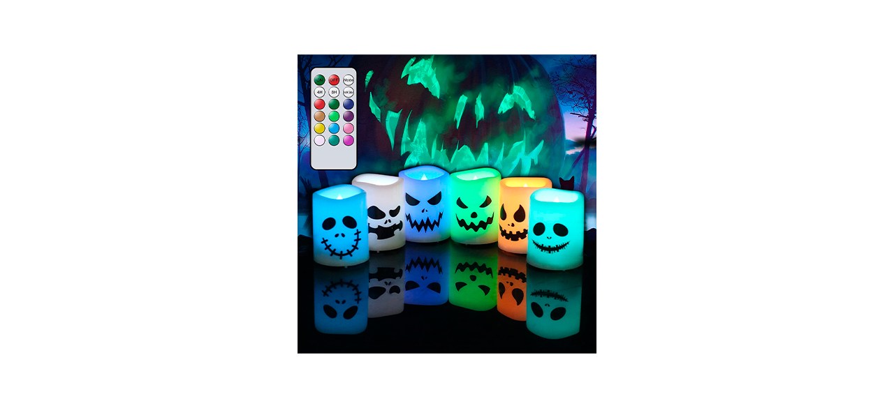 Best GenSwin Flameless Halloween Candles