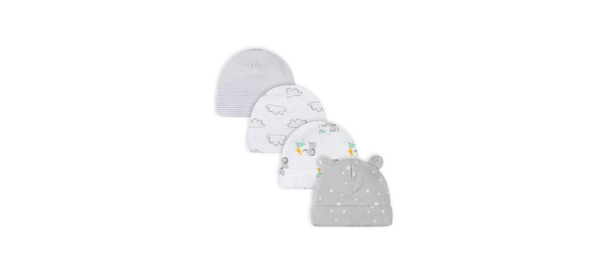 Best Gerber 4-Pack Baby Beanie Cap