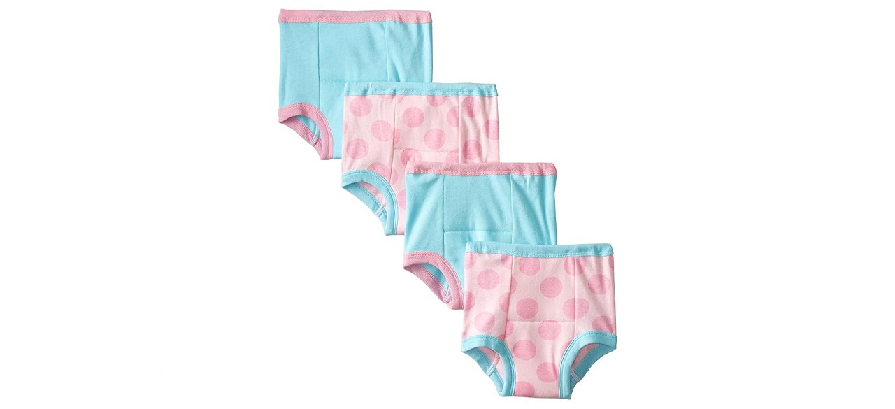 Gerber’s Baby Girls’ 4-Pack Training Pants