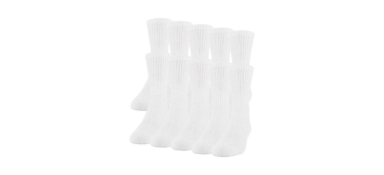 Best Gildan Active Cotton Crew Socks