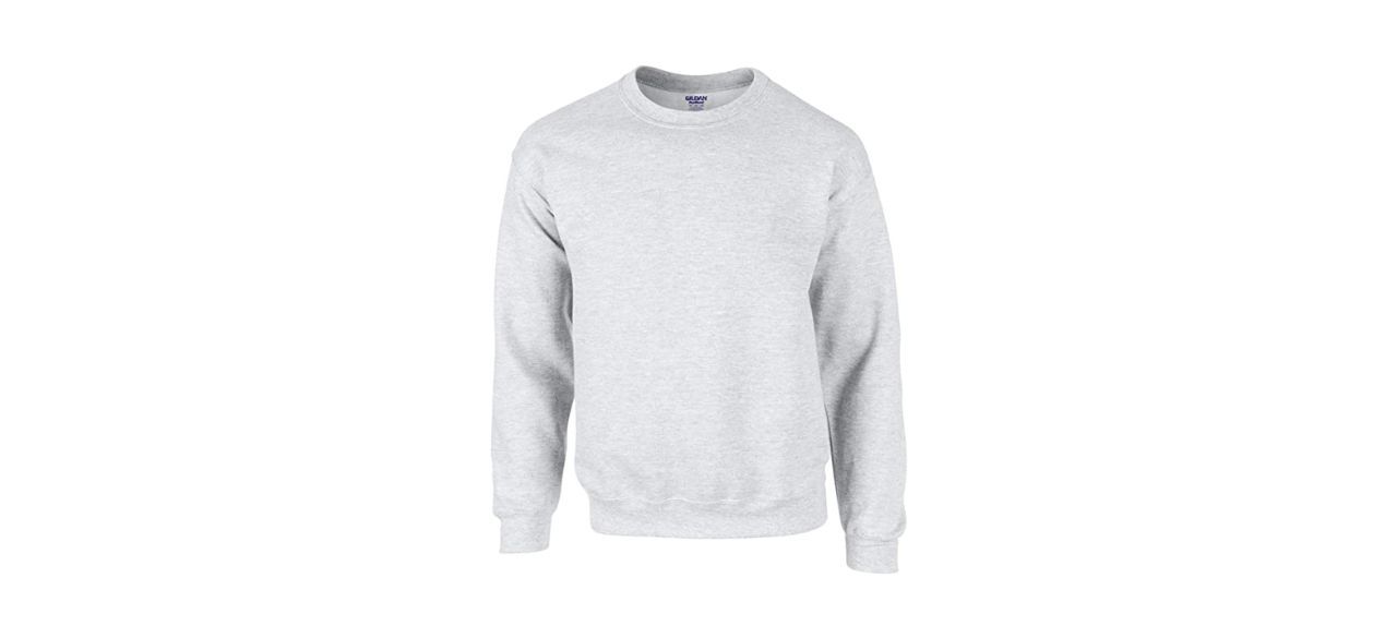 Best Gildan DryBlend Adult Set-in Crew Neck Sweatshirt