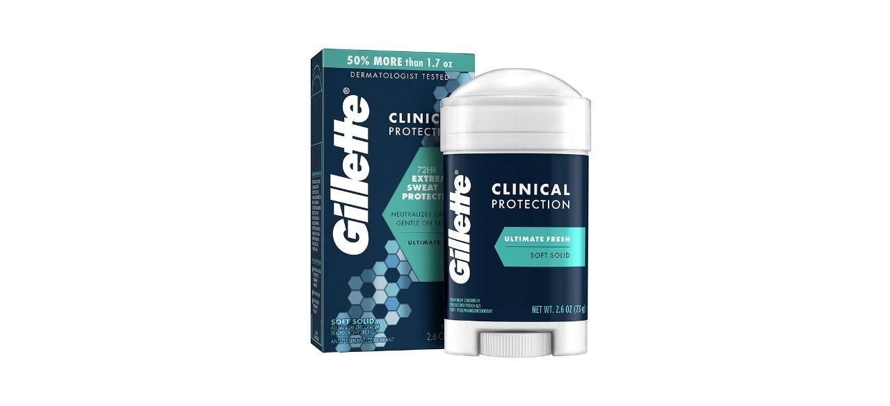 Gillette Ultimate Fresh Clinical Antiperspirant Deodorant for Men