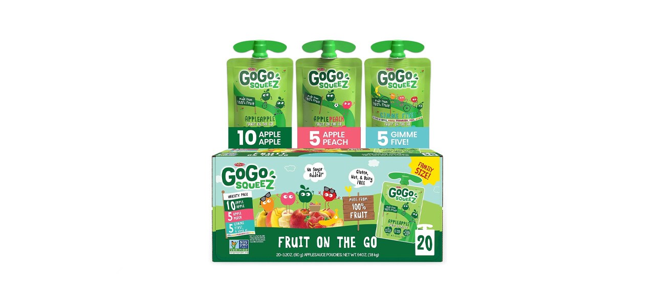 GoGo SqueeZ Fruit on the Go Variety Pack