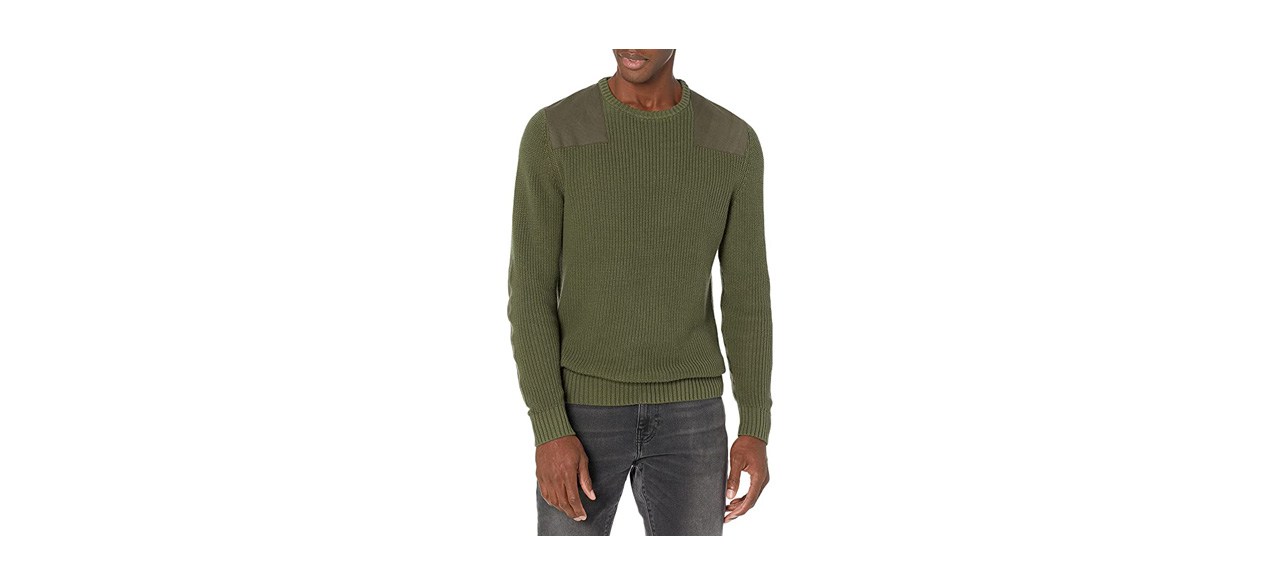 Best Goodthreads Men's Soft Cotton Military Sweater