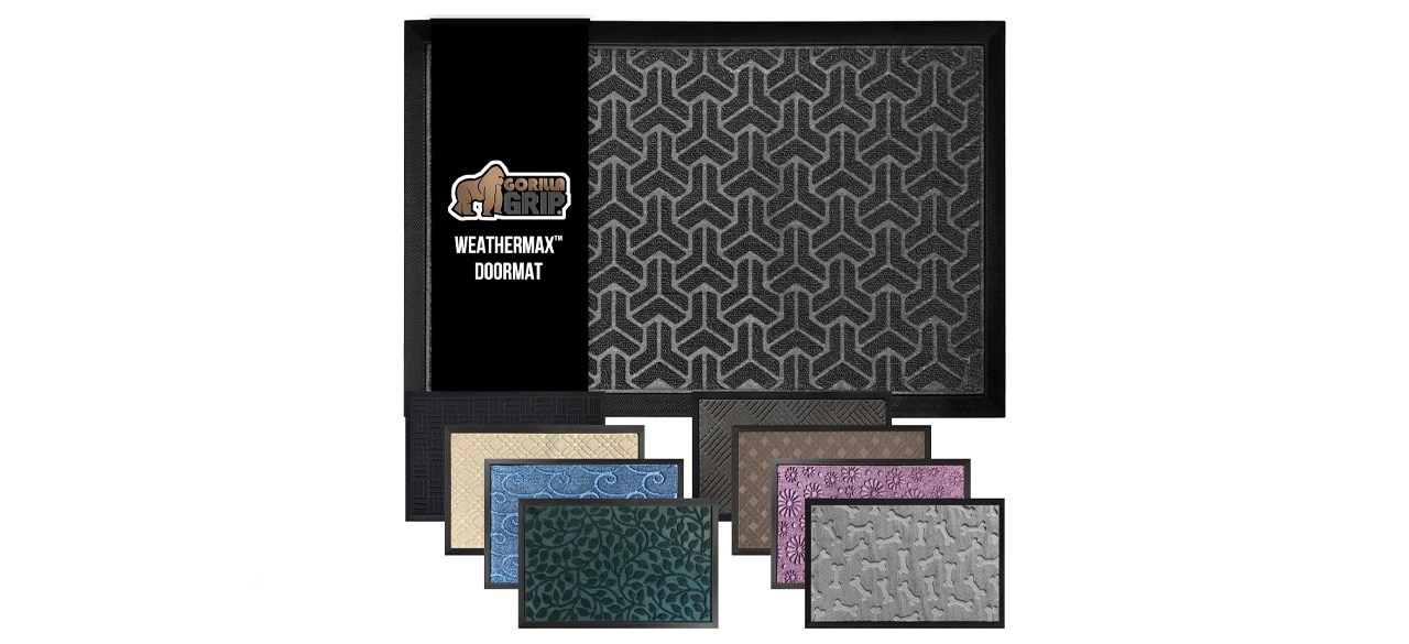 Gorilla Grip Durable Natural Rubber Door Mat