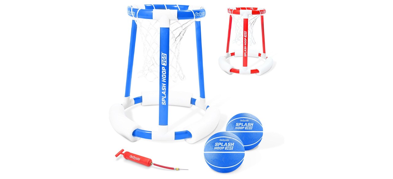 GoSports Splash Hoop 360 Floating Pool Basketball Game