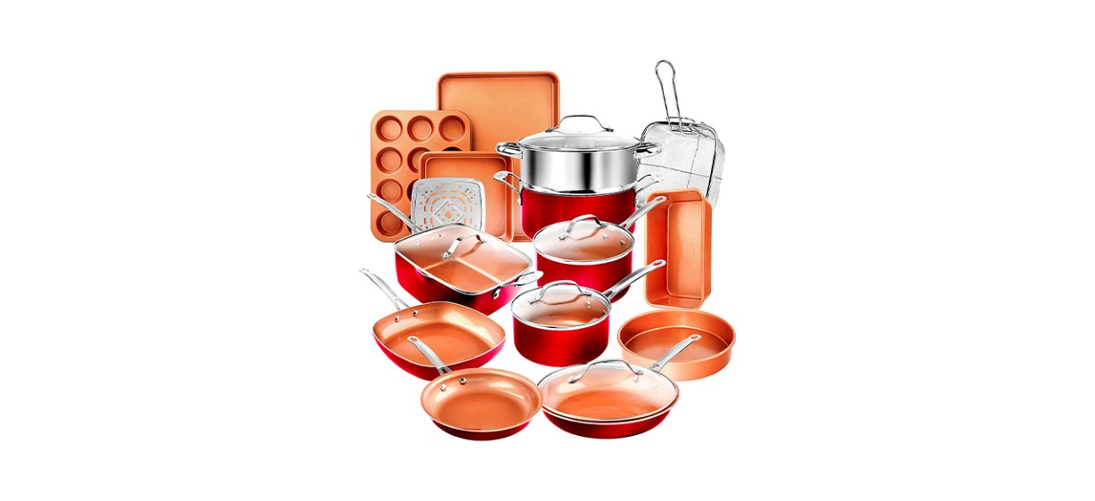 Kitchen-Best Gotham Steel Cookware and Bakeware Set Kitchen-Best Gotham Steel Cookware and Bakeware Set