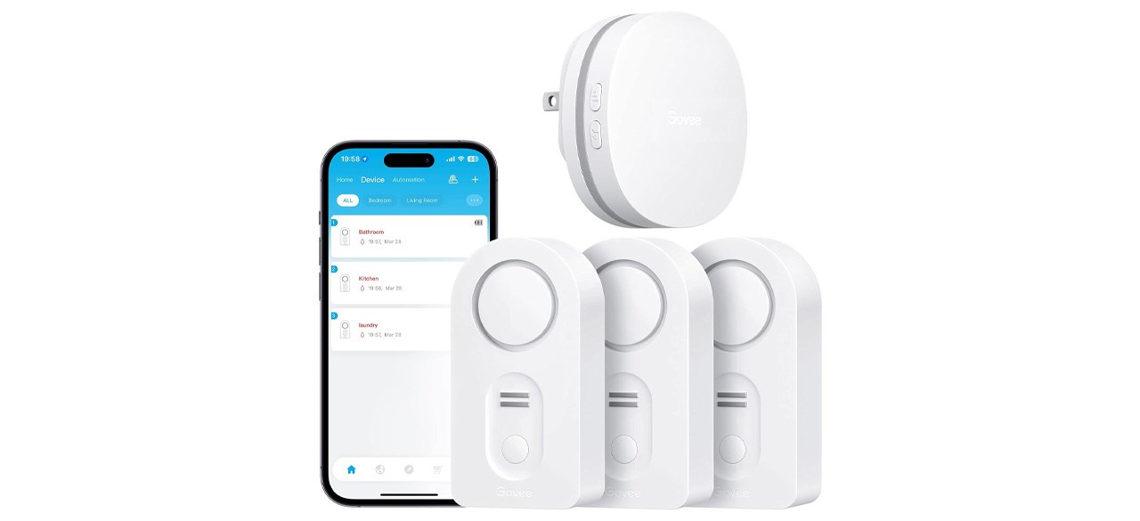Govee Water Leak Detectors 3-Pack