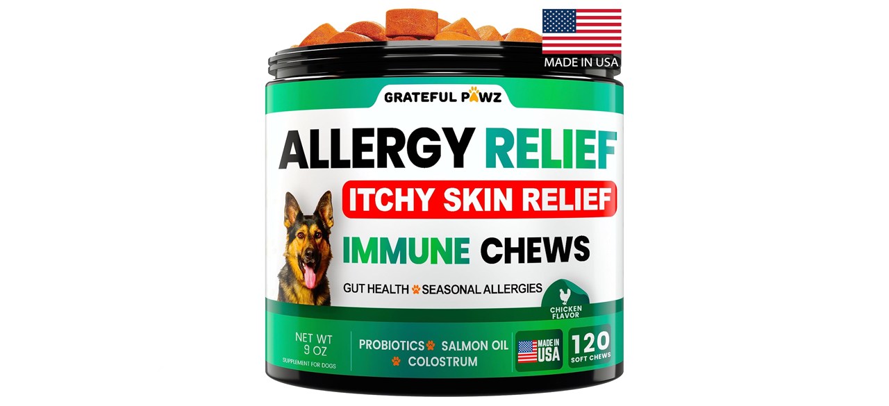 Grateful Paws Allergy Relief Immune Chews