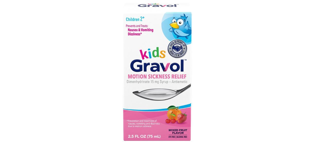 Gravol Kids Liquid for Motion Sickness Relief