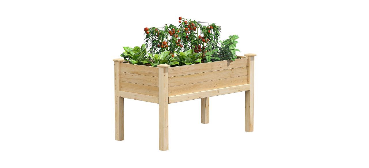 Best Greene’s Fence Original Cedar Elevated Garden Bed