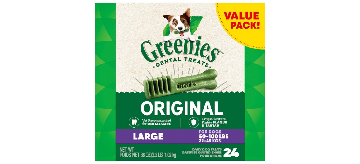 Greenies Original Large Dental Dog Treats Greenies Original Large Dental Dog Treats