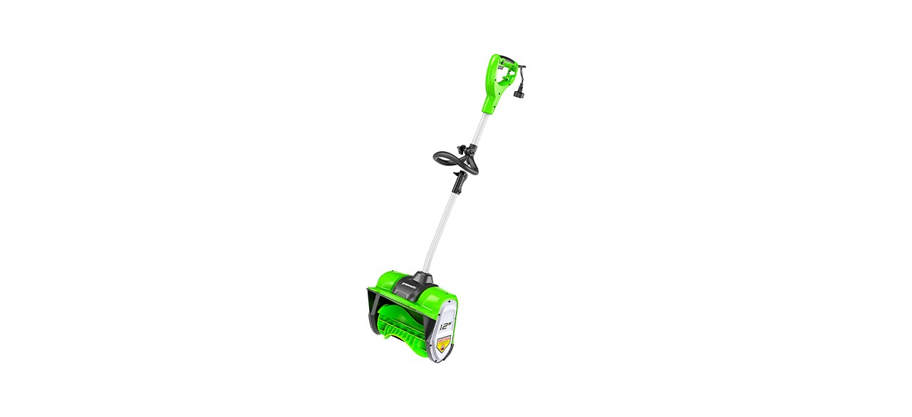 Best Greenworks 12-Inch Handheld Electric Snow Shovel