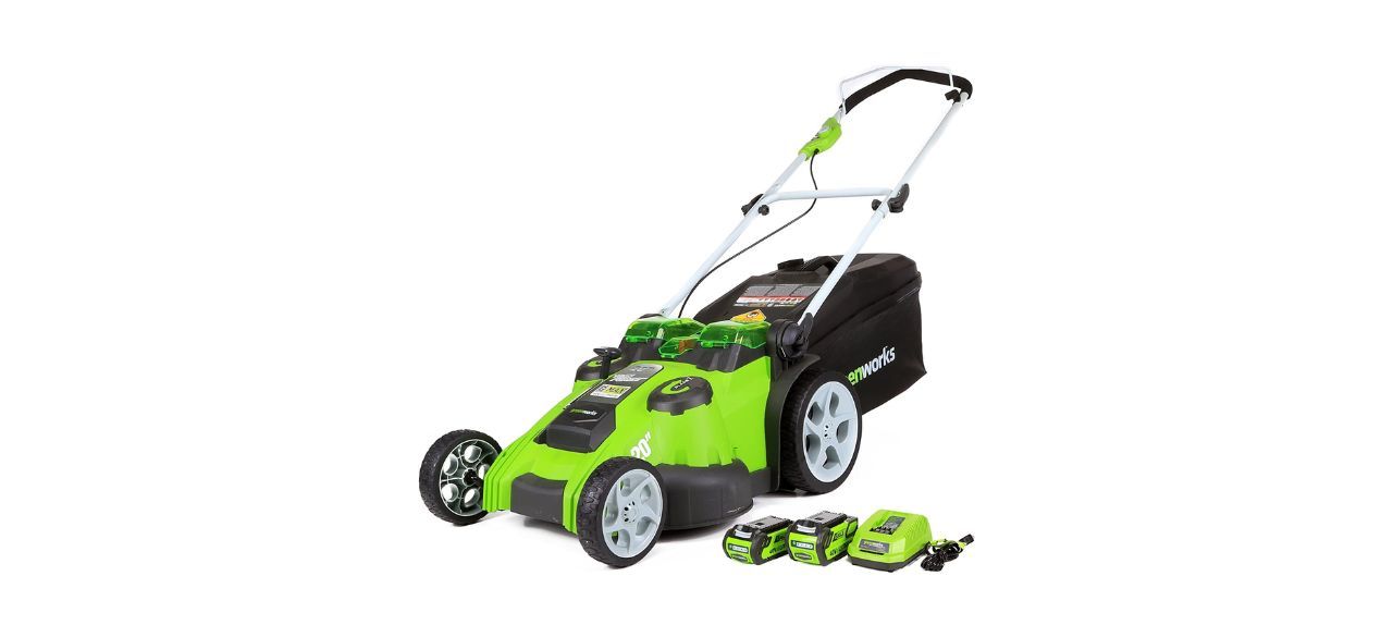 Best Greenworks 40-Volt 20-Inch Cordless Push Lawn Mower