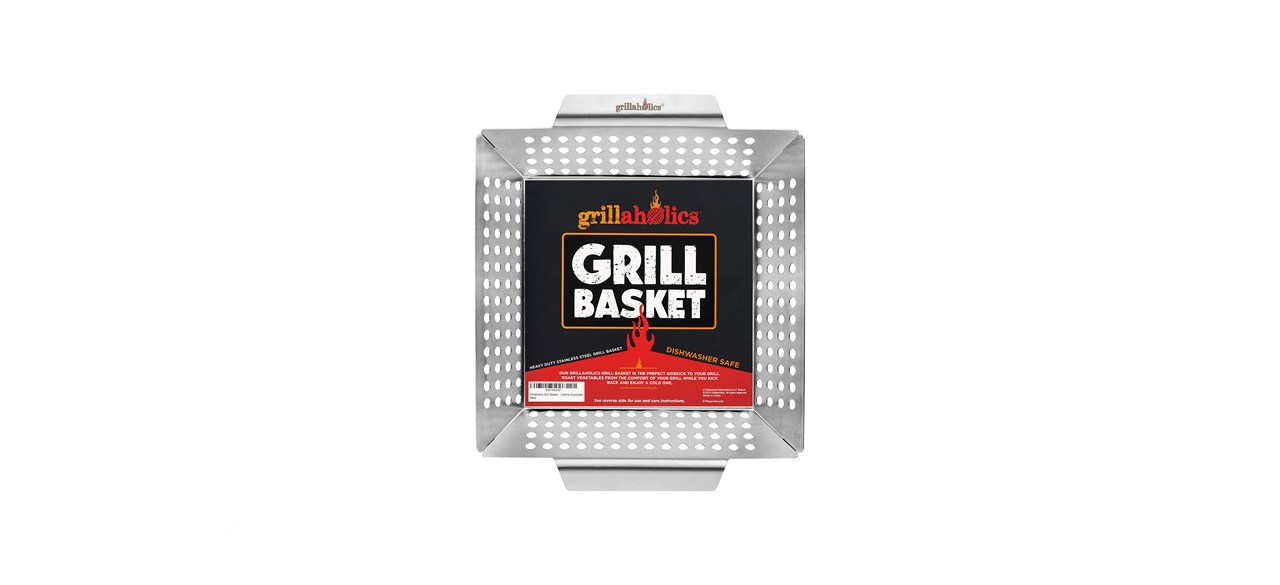 best Grillaholics Heavy Duty Grill Basket