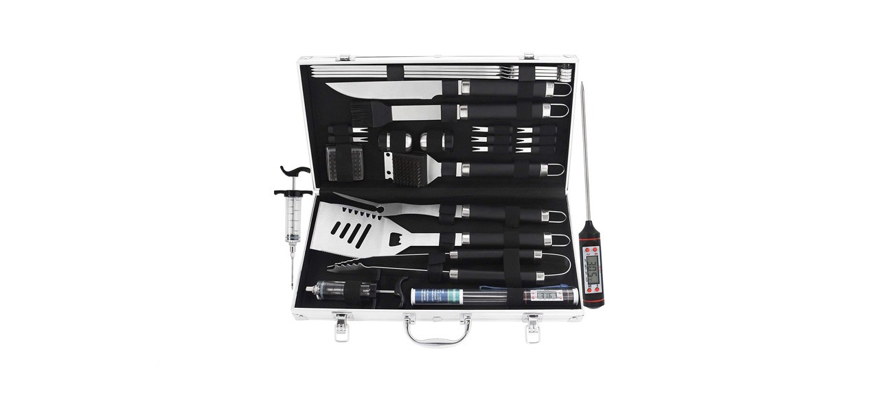 best Grilljoy 24-Piece BBQ Grill Tool Set