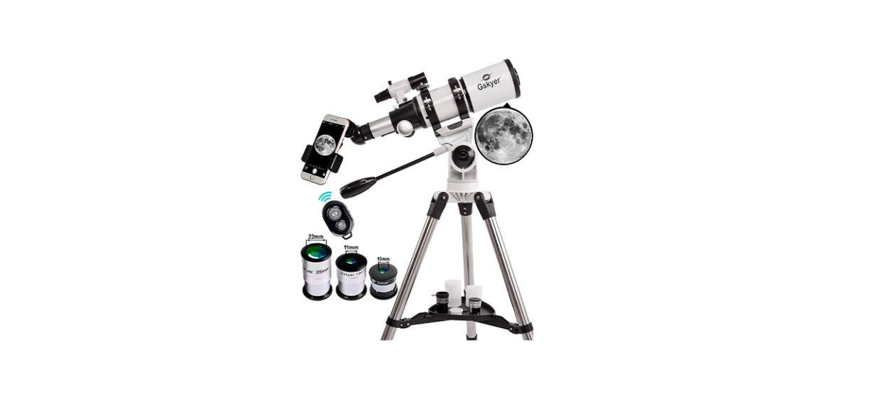 Best Gskyer 80-Millimeter Astronomical Refractor Telescope