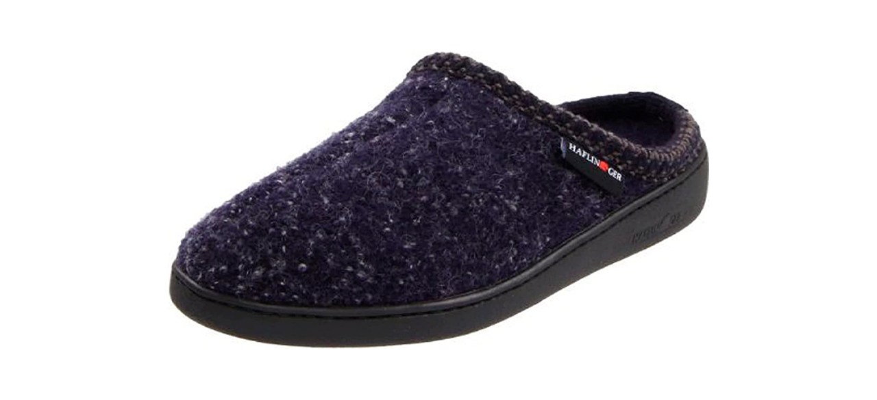 Best Haflinger Unisex Wool Hard Sole Slippers